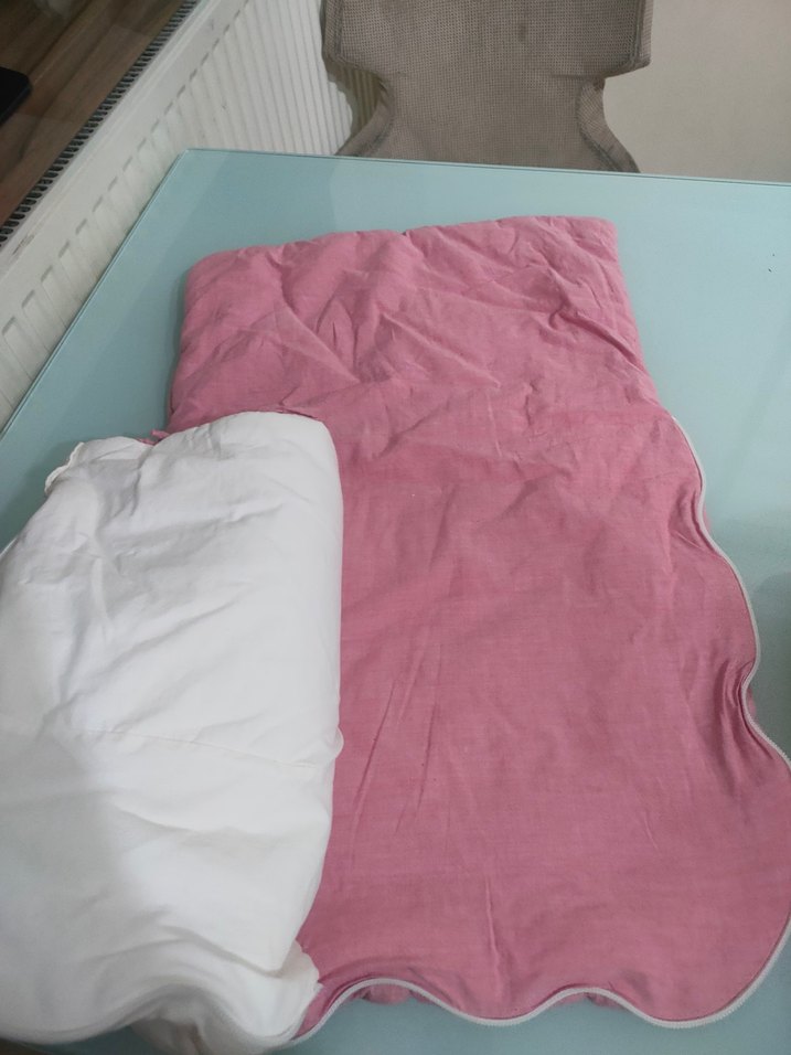 Pembe Nakışlı Çocuk Battaniyesi - Görsel 3