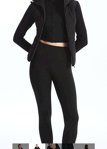 Zara muadili LCW mark Siyah Kapüşonlu Fermuarlı Kadın mont - Görsel 3