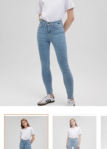 Mavi serenay jean - Görsel 2