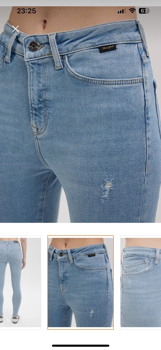 Mavi serenay jean - Görsel 3