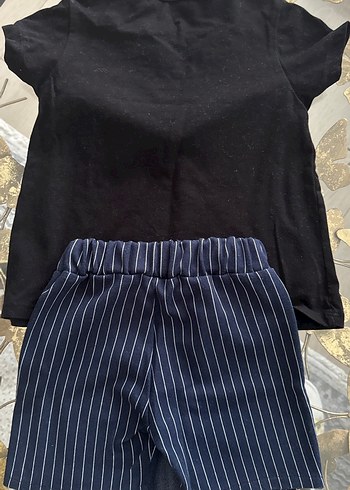 2yaş şortlu etek bluz - Görsel 4