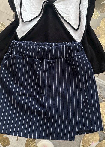 2yaş şortlu etek bluz - Görsel 2