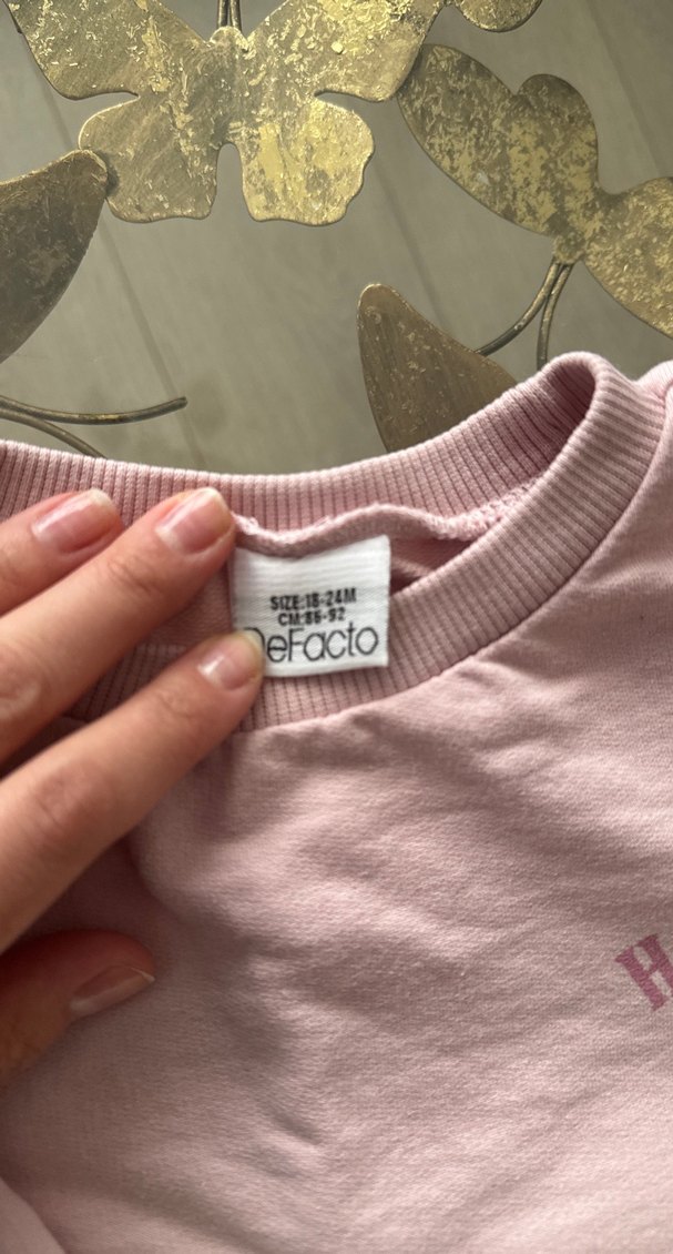 2 Adet hırka ve sweat - Görsel 2