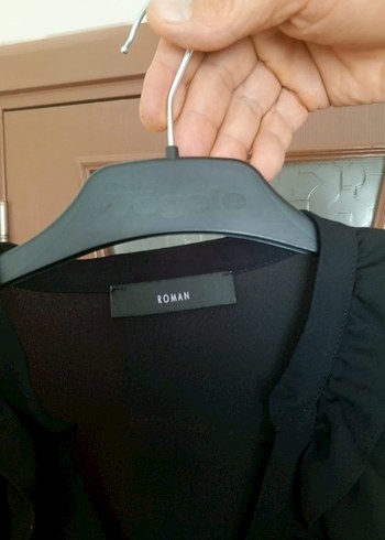 Siyah Uzun Kollu Kadın Tulum - Görsel 4