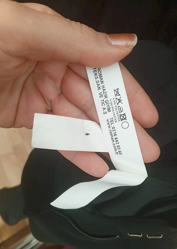 Siyah Uzun Kollu Kadın Tulum - Görsel 5