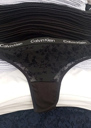 4 adet Calvin Klein tanga. - Görsel 10