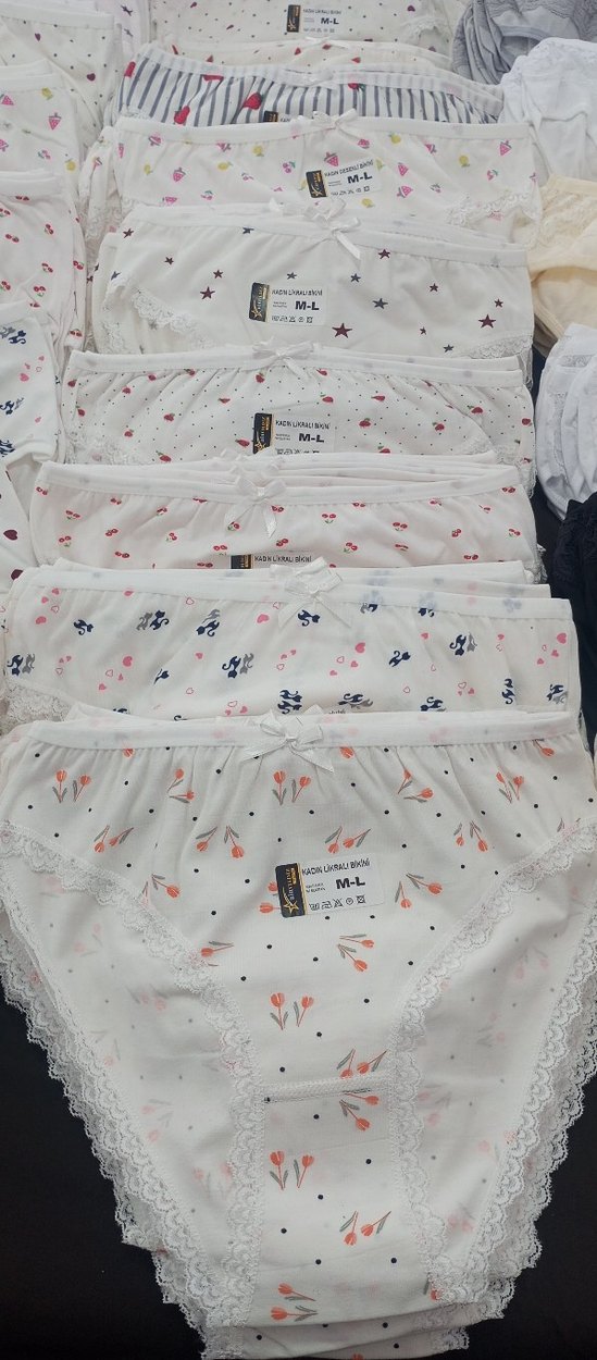 4 adeti ham pamuk külot - Görsel 4