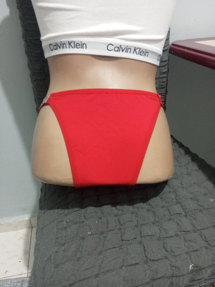 3 adet Victoria's Secret taşlı brazilian - Görsel 4