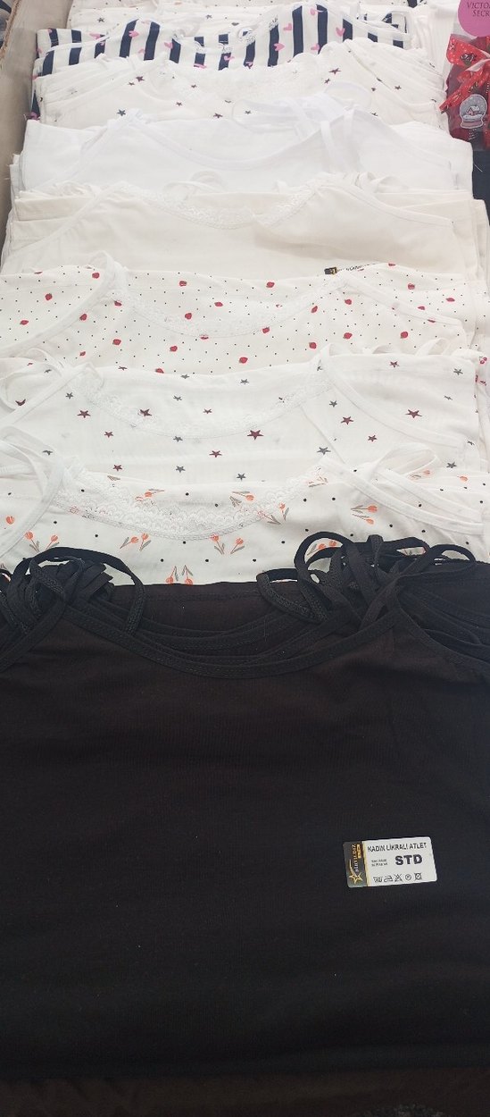 3 adet likralı %100 pamuklu atlet - Görsel 3