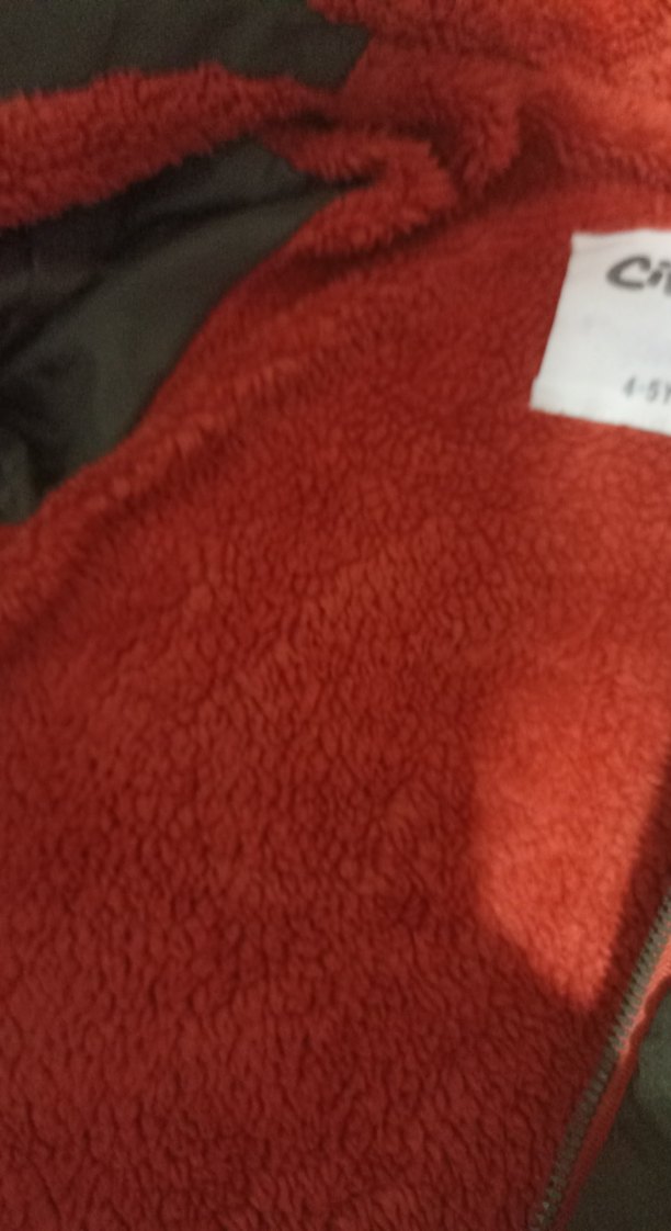 Koyu Yeşil Kapüşonlu çocuk Kışlık Mont - Görsel 4