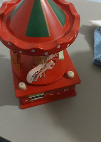 Renkli Kırmızı Müzikli Atlı Karınca Oyuncak - Görsel 4