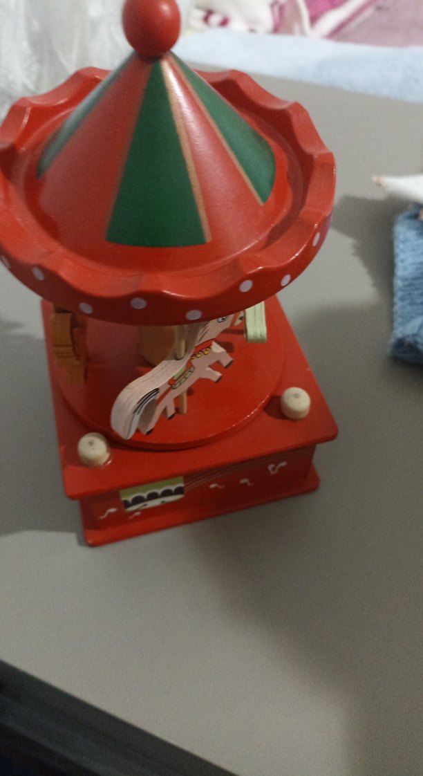 Renkli Kırmızı Müzikli Atlı Karınca Oyuncak - Görsel 4