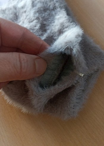 Kız Çocuk Gri Yumuşak Çorap - Görsel 3