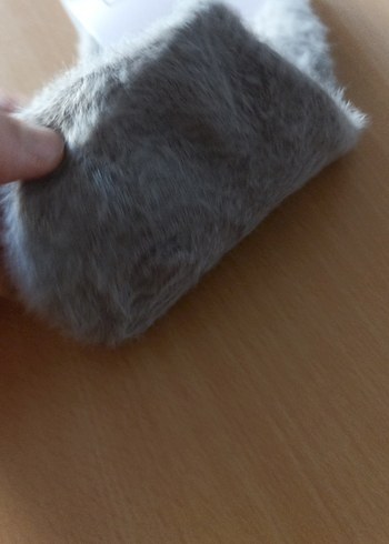 Kız Çocuk Gri Yumuşak Çorap - Görsel 4