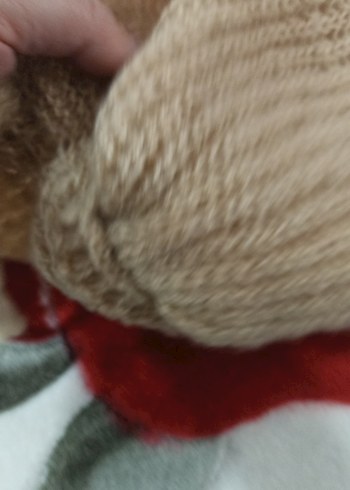 Bej Örgü Kadın Şal - Görsel 5