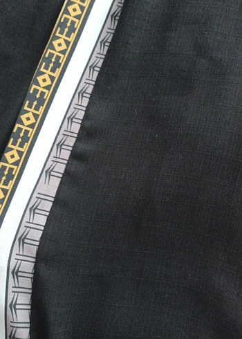 Siyah Nakışlı Kadın Kimono - Görsel 3