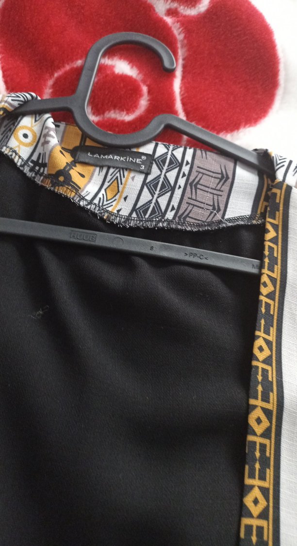 Siyah Nakışlı Kadın Kimono - Görsel 5