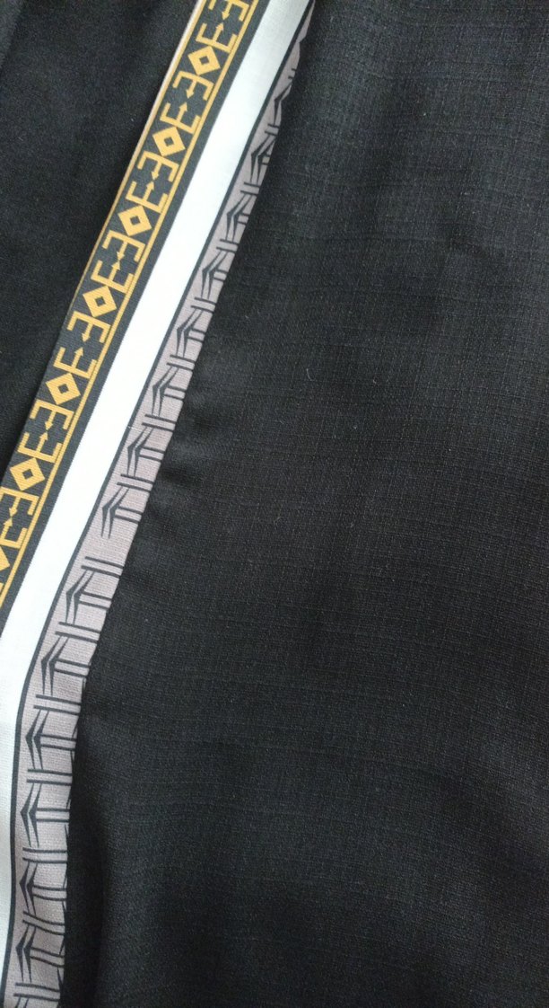 Siyah Nakışlı Kadın Kimono - Görsel 3