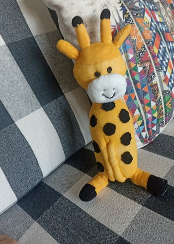 Renkli Zürafa Peluş Oyuncak