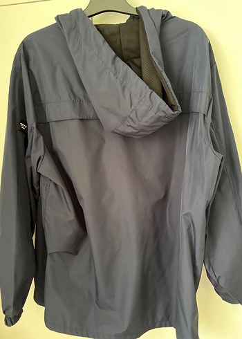 Erkek Mavi Fermuarlı Midi Yağmurluk - Görsel 5