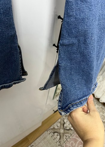 Kız çocuk jean - Görsel 3