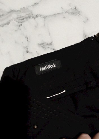 Siyah Mini Kadın Etek - Görsel 3