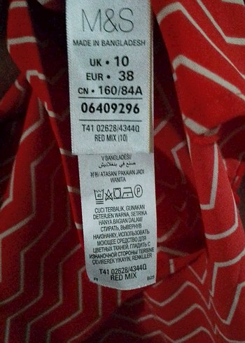 Parlak Kırmızı Uzun Kollu V Yaka Gömlek - Görsel 3