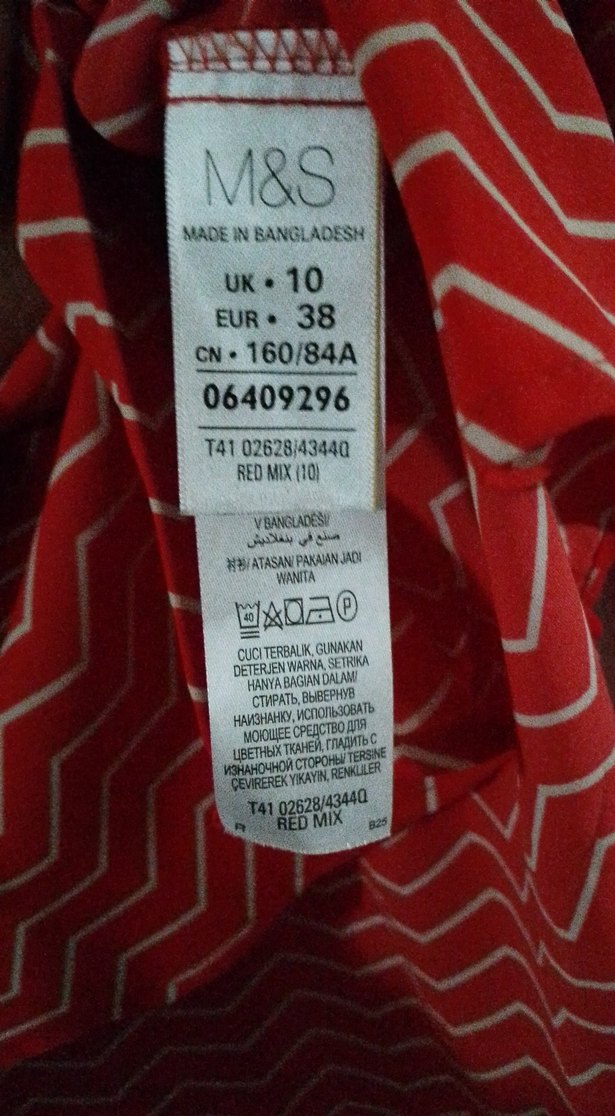 Parlak Kırmızı Uzun Kollu V Yaka Gömlek - Görsel 3