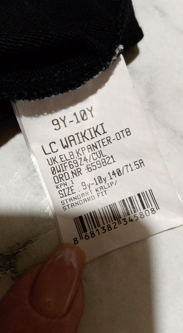 Baskılı Siyah Pamuklu tişört - Görsel 3