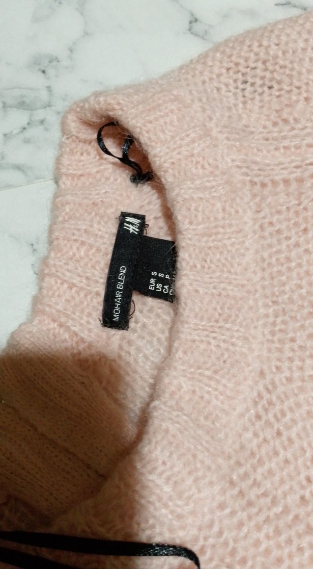 Bej Kadın Örgü Triko Kazak - Görsel 2