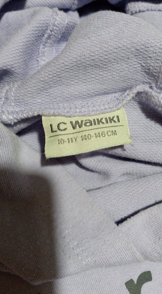 Gri Kapüşonlu Hamile Uzun Kollu Tişört - Görsel 3