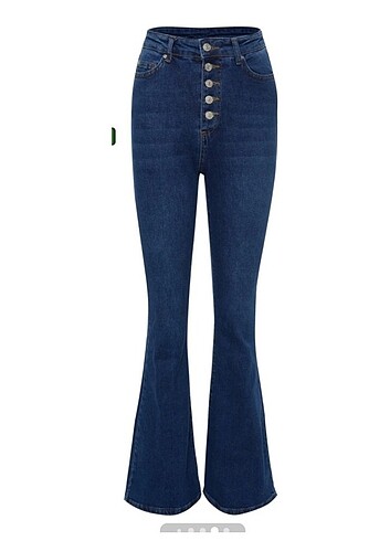 Yüksek Bel Flare Jeans