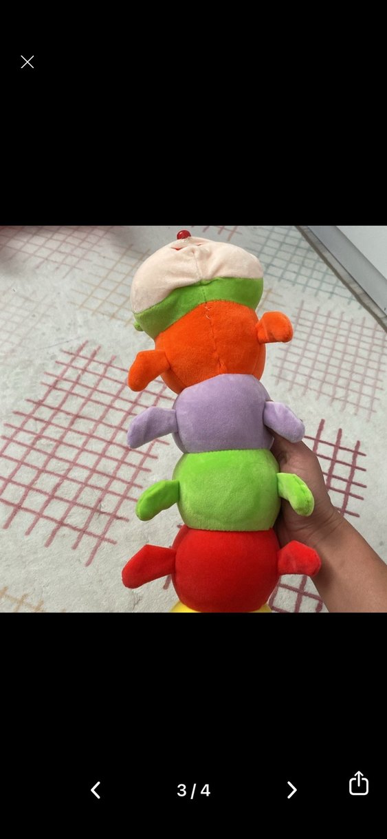 Yeşil Renkli Peluş Oyuncak - Görsel 2