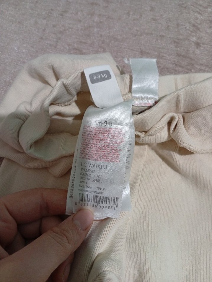 LC WAİKİKİ Kız Çocuk Fırfırlı Pamuklu Tayt - Görsel 2