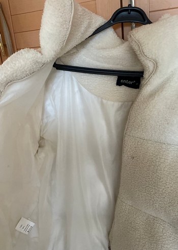 Peluş kadın mont - Görsel 3