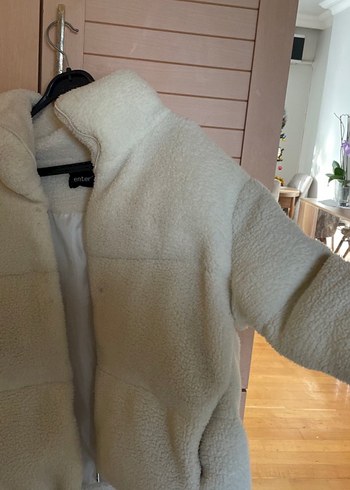 Peluş kadın mont - Görsel 2