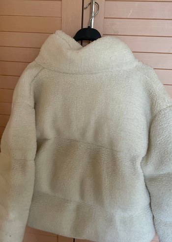 Peluş kadın mont - Görsel 4