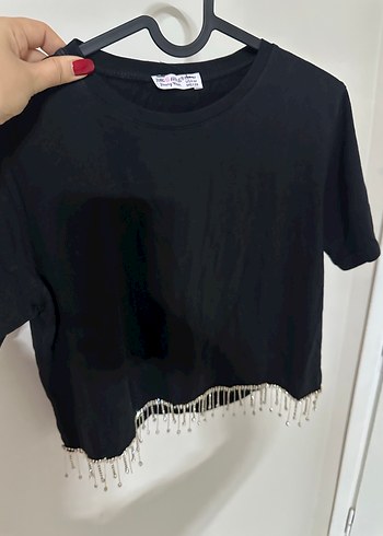 Kadın Parlak Taşlı Vücut Zinciri - Görsel 2