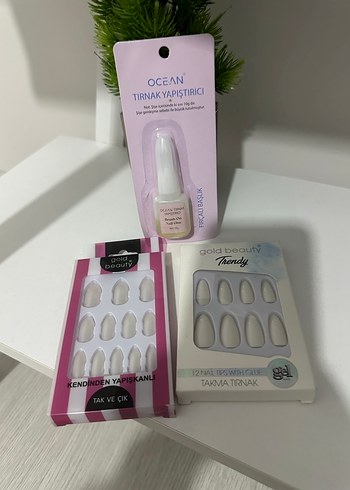 Takma tırnak ve yapıştırıcısı - Görsel 2