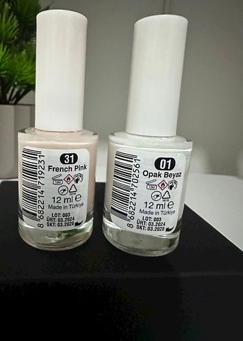 Mon Amour Beyaz ve Pastel Oje Seti - Görsel 3