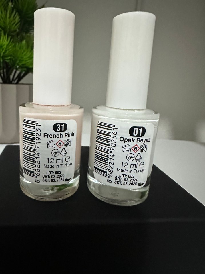 Mon Amour Beyaz ve Pastel Oje Seti - Görsel 3