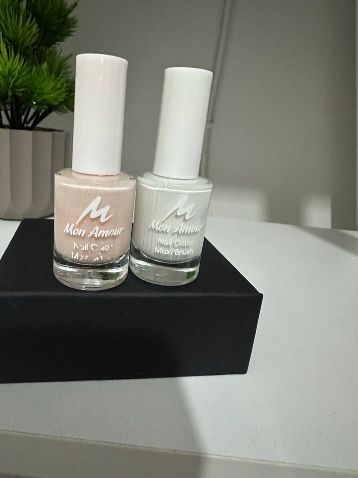 Mon Amour Beyaz ve Pastel Oje Seti - Görsel 2