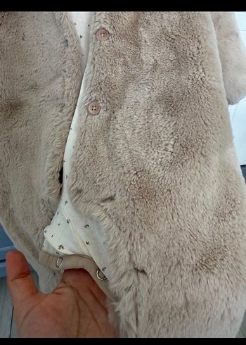 Tüylü Detaylı Bebek Tulum - Görsel 2