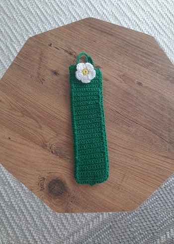 El Örgüsü Kitap Ayracı Çiçekli - Görsel 3