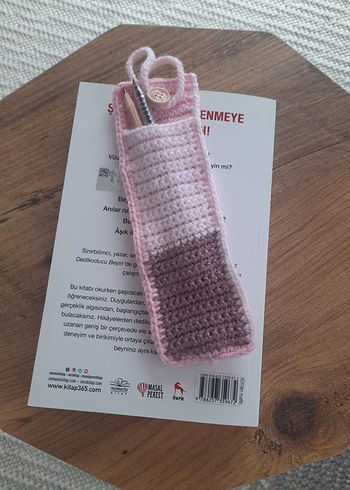 El Örgüsü Renkli Kitap Ayracı - Görsel 3
