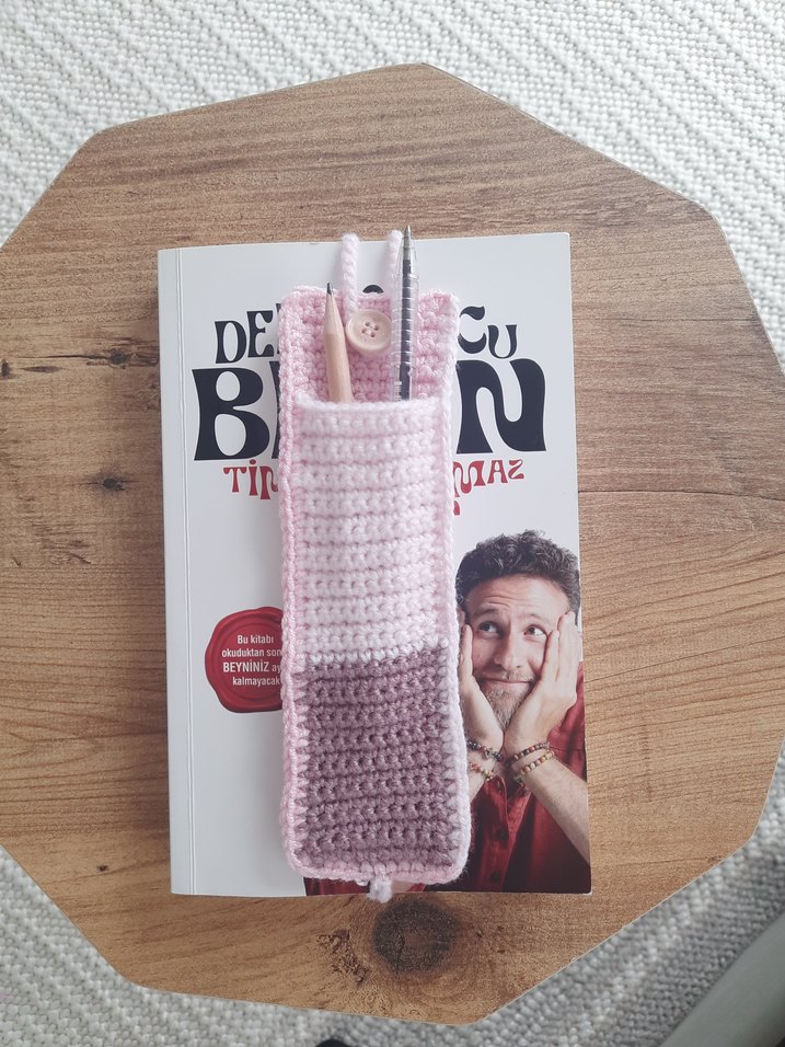 El Örgüsü Renkli Kitap Ayracı - Görsel 2