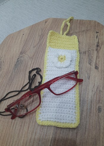 Renkli Örgü Bohem gozluk  Kılıfı - Görsel 2