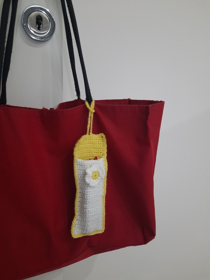 Renkli Örgü Bohem gozluk  Kılıfı - Görsel 3