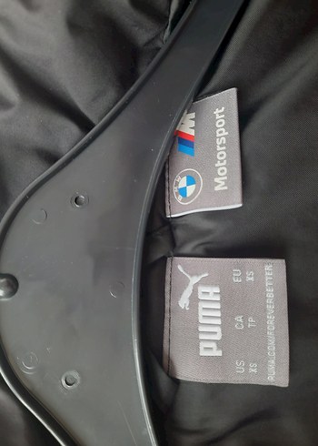 Erkek Siyah Puma BMW Fermuarlı Yelek - Görsel 3