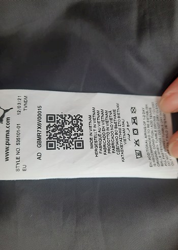 Erkek Siyah Puma BMW Fermuarlı Yelek - Görsel 4